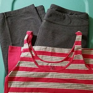 GapBody Yoga Capris And top